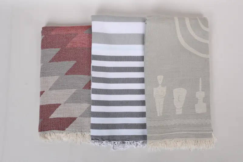 Sand-resistant towel, Spa Towel, Wedding Shower Gift, Wedding Anniversary Gift, 70x40 Cotton Set of 8 Towel, Bachelorette Party Gifts, Summer Gift - 7