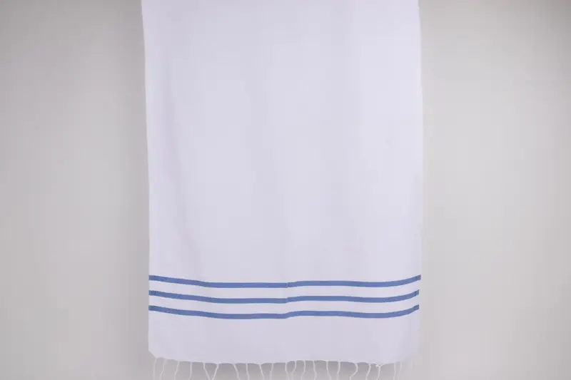 Unique Gift, Bridesmaid Gift, Bathroom Towels, Wedding Gift, Kitchen Towel, Custom Wedding Gift From Bridesmaid, 40x18 Cotton Striped Towel - 6
