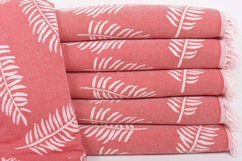 88x80 Cotton Floral Patterned Towel, Sofa Cover, Shower Curtain, Bridesmaid Gifts, Turkish Towel Beach Blanket, Personalized Gifts, Turkish Blanket - 1