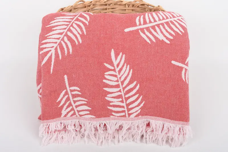 88x80 Cotton Floral Patterned Towel, Sofa Cover, Shower Curtain, Bridesmaid Gifts, Turkish Towel Beach Blanket, Personalized Gifts, Turkish Blanket - 5