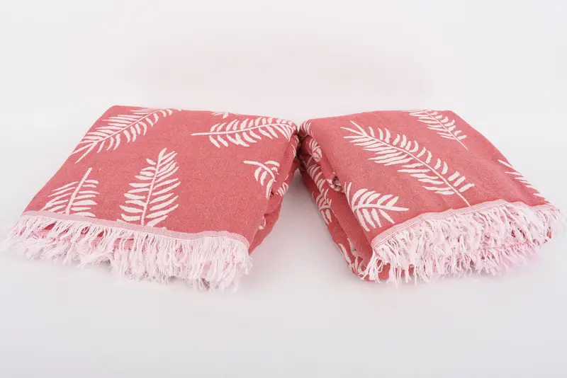 88x80 Cotton Floral Patterned Towel, Sofa Cover, Shower Curtain, Bridesmaid Gifts, Turkish Towel Beach Blanket, Personalized Gifts, Turkish Blanket - 6