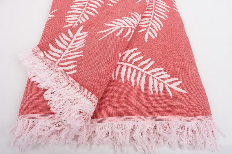 88x80 Cotton Floral Patterned Towel, Sofa Cover, Shower Curtain, Bridesmaid Gifts, Turkish Towel Beach Blanket, Personalized Gifts, Turkish Blanket - 8