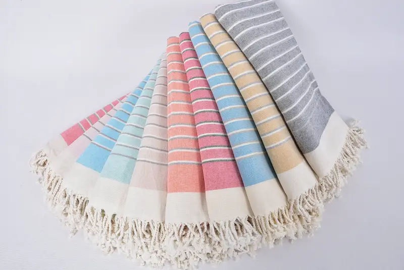 68x40 Cotton Striped Terry Towel, Turkish Towel Beach, Bachelor Bachelorette Party Favors, Personalized Bridesmaid Gift, Best Friend Gift Ideas - 4