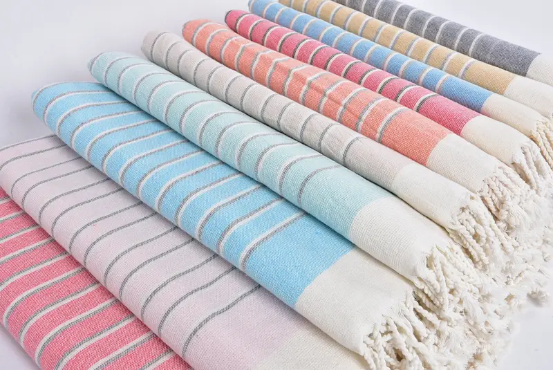 68x40 Cotton Striped Terry Towel, Turkish Towel Beach, Bachelor Bachelorette Party Favors, Personalized Bridesmaid Gift, Best Friend Gift Ideas - 6