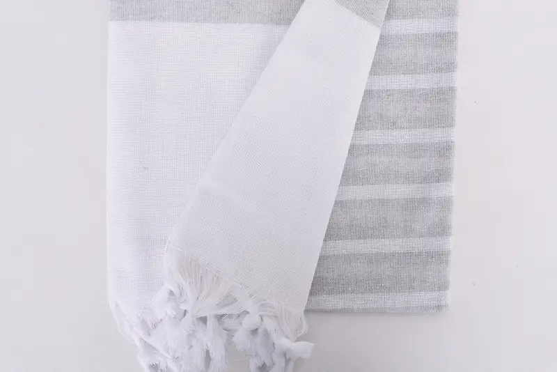 Valentines Day Gift, Turkish Beach Towel Personalized, Personalized Turkish Towel, Bridesmaid Gifts, 70x40 Cotton Striped Towel, Gifts For Him - 8