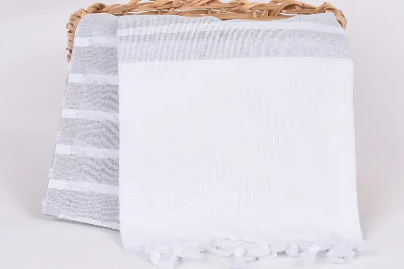 Valentines Day Gift, Turkish Beach Towel Personalized, Personalized Turkish Towel, Bridesmaid Gifts, 70x40 Cotton Striped Towel, Gifts For Him - 5