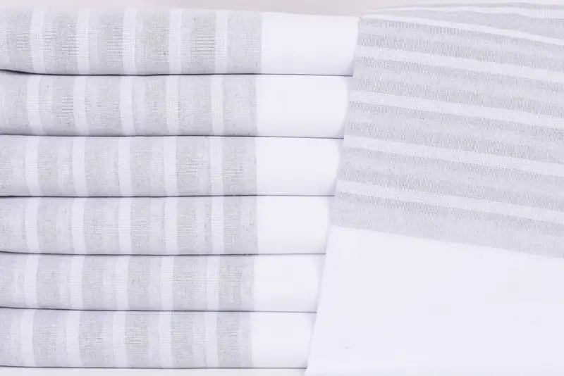 Valentines Day Gift, Turkish Beach Towel Personalized, Personalized Turkish Towel, Bridesmaid Gifts, 70x40 Cotton Striped Towel, Gifts For Him - 2