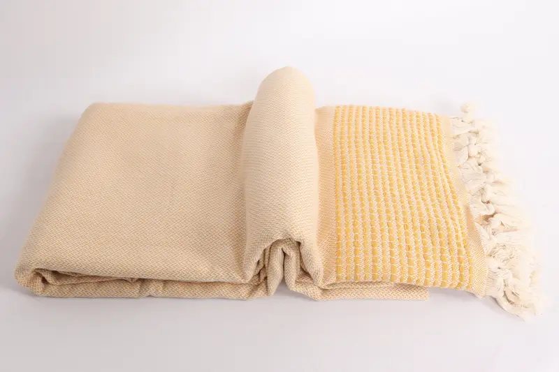 Personalized Blanket, 96x92 Cotton Striped Towel, Throw Blanket Couch, Wedding Hand Made Gift, Valentines Gift, Decorative Blanket, Turkish Bedcover - 6