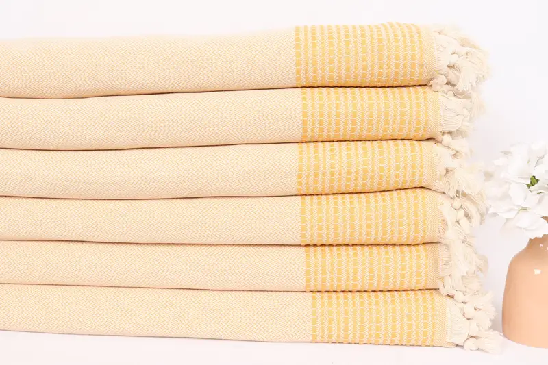 Personalized Blanket, 96x92 Cotton Striped Towel, Throw Blanket Couch, Wedding Hand Made Gift, Valentines Gift, Decorative Blanket, Turkish Bedcover - 3
