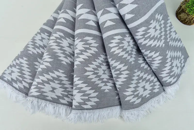 Tablecloth, Wedding Favors, Customized Throw Blankets, Personalized Gifts, Turkish Throw Blanket, 84x56 Cotton Kilim Towel, Beach Wedding Favor - 5