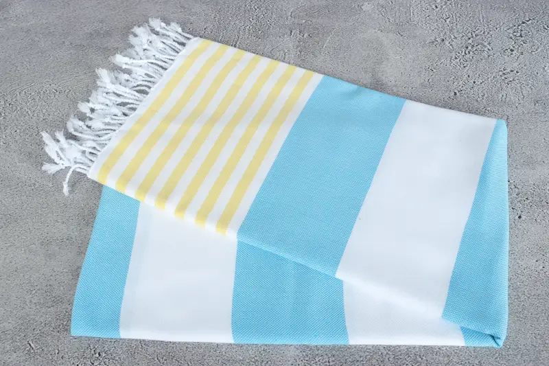 Luxury towel, Wedding Shower Gift, Bath towel, Custom Wedding Gifts, Florida Bachelorette Party Favors, 70x40 Cotton Striped Towel, Beach Size Towel - 6