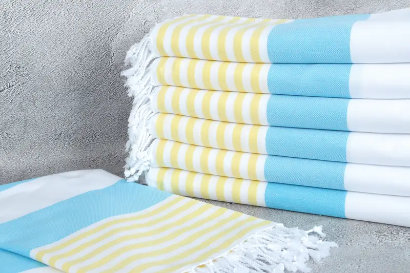 Luxury towel, Wedding Shower Gift, Bath towel, Custom Wedding Gifts, Florida Bachelorette Party Favors, 70x40 Cotton Striped Towel, Beach Size Towel - 2