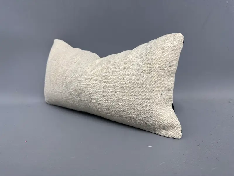Home Decor Pillow, Accent Cushion, Interior Designer Pillow, 8x16 Beige Pillow Case, Couch Cushion, Aztec Cushion, Pillow Cover, Pillow for Sofa - 3