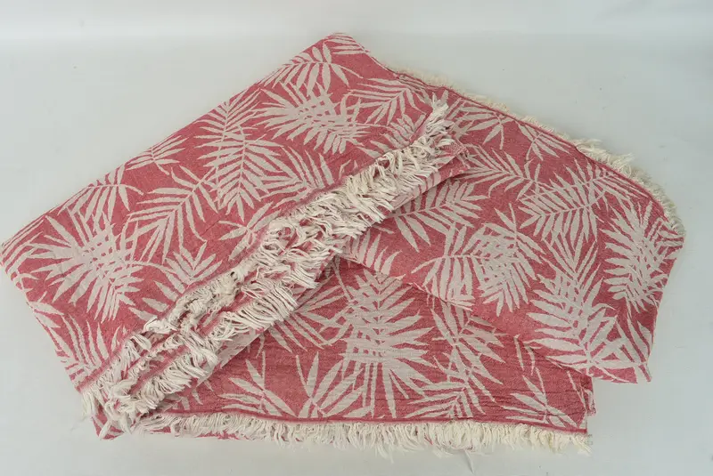 100x80 Cotton Floral Patterned Towel, Bachelorette Gifts, Turkish Blanket, Custom Shower Curtain, Gift For Coworker, Personalized Blanket - 7