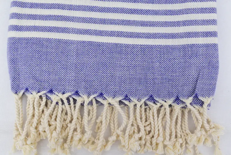 Decorative Towel, Organic Towel, Hammam towel, 68x38 Cotton Striped Towel, Boyfriend Christmas Gift, Gifts For Him, Scarf Towel, Handmade Gift - 5