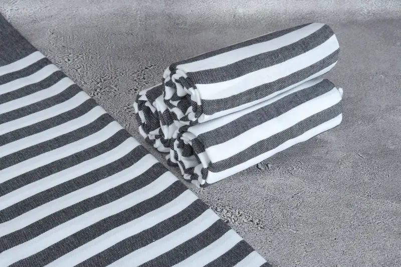Bachelorette Party Items, Bachelor Bachelorette Party Favors, 70x40 Cotton Striped Towel, Turkish bath towel, Personalize Gift, Quick-dry towel - 8