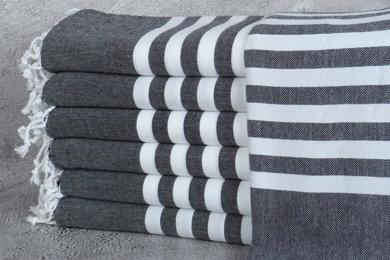 Bachelorette Party Items, Bachelor Bachelorette Party Favors, 70x40 Cotton Striped Towel, Turkish bath towel, Personalize Gift, Quick-dry towel - 1