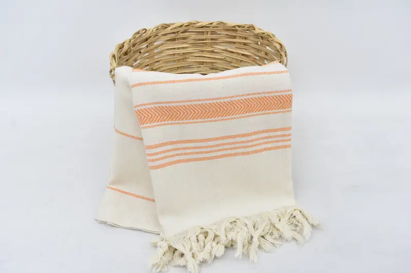Monogrammed Beach Towel, Bachelor Gift, 70x40 Cotton Striped Towel, Custom Gift, Spa Towel, Personalized Gifts, Embroidered Turkish Towel - 2