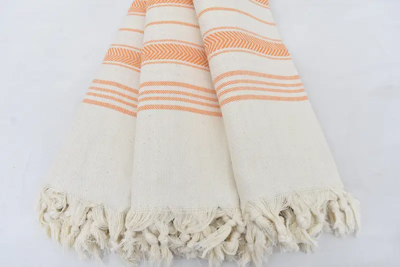 Monogrammed Beach Towel, Bachelor Gift, 70x40 Cotton Striped Towel, Custom Gift, Spa Towel, Personalized Gifts, Embroidered Turkish Towel - 4