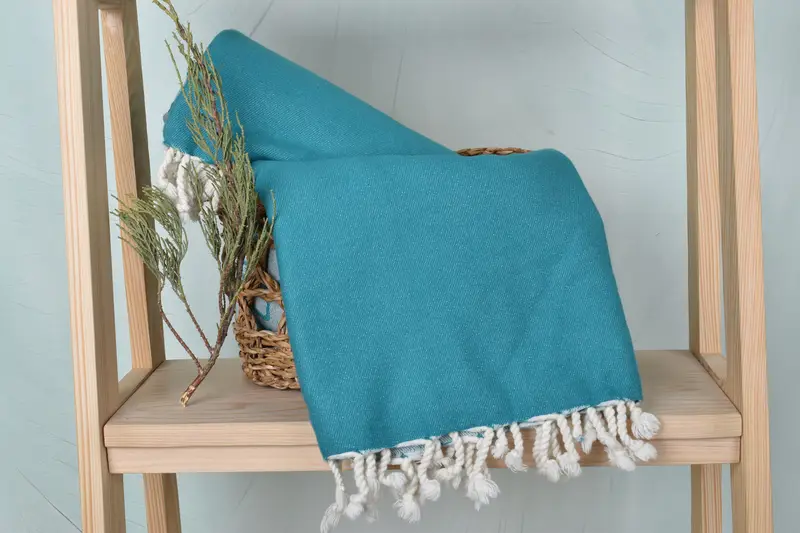 Custom Gift, Peshtemal Towel, Bridesmaid Proposal Gift, Organic cotton Turkish peshtemal towel, Holiday Towel, Wedding Hand Made Gift, Gift For Him - 5