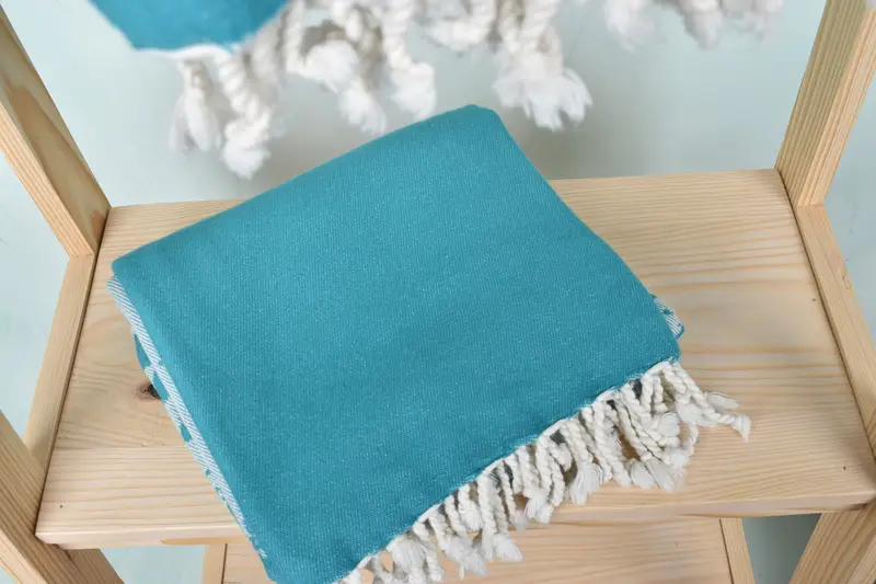 Custom Gift, Peshtemal Towel, Bridesmaid Proposal Gift, Organic cotton Turkish peshtemal towel, Holiday Towel, Wedding Hand Made Gift, Gift For Him - 6