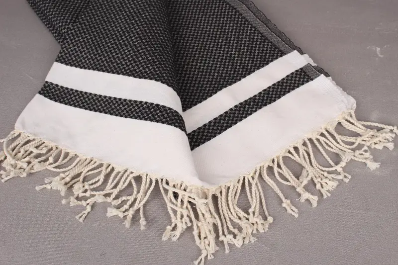 70x40 Cotton Striped Towel, Beach Size Towel, Lightweight Turkish towel, Gym Towel, Beach Towel Gift, Bridesmaid Proposal Gift, Turkish Towel USA - 7