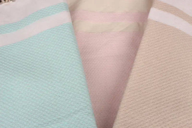 70x40 Cotton Striped Towel, Beach Size Towel, Lightweight Turkish towel, Gym Towel, Beach Towel Gift, Bridesmaid Proposal Gift, Turkish Towel USA - 3