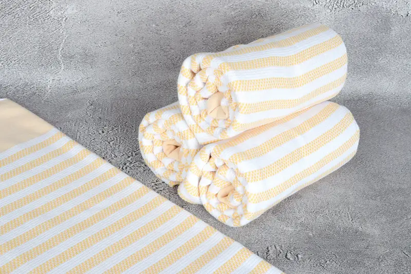 Bath towel, Turkish bath towel, 68x40 Cotton Striped Towel, Bachelorette Party Favor, Hammam Towel USA, Turkish Towel Beach Towel, Wedding Favors - 8