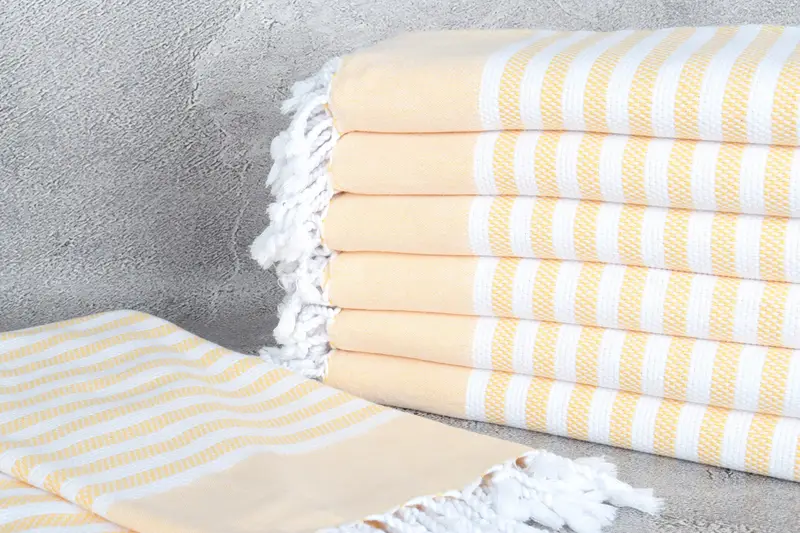 Bath towel, Turkish bath towel, 68x40 Cotton Striped Towel, Bachelorette Party Favor, Hammam Towel USA, Turkish Towel Beach Towel, Wedding Favors - 2