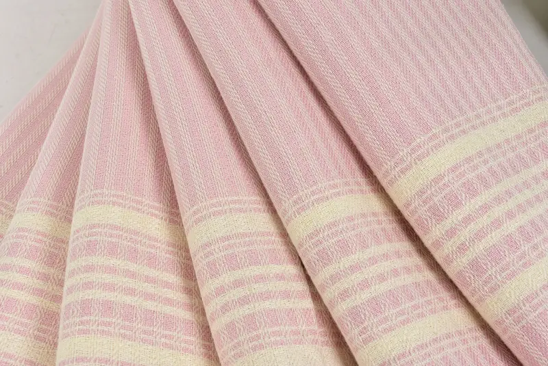Luxury Turkish Bath Towel, Monogrammed Beach Towel, Home Decor Gifts, Unique Gift, Luxury towel, Bachelor Towel, 68x38 Cotton Striped Towel - 5