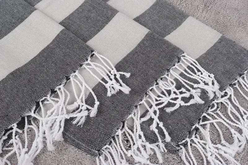 Spooky Bachelorette Party Gifts, Christmas Hand Towel, Personalized Gifts, Wedding Favors, Turkish Towel Hand Towel, 40x18 Cotton Striped Towel - 5