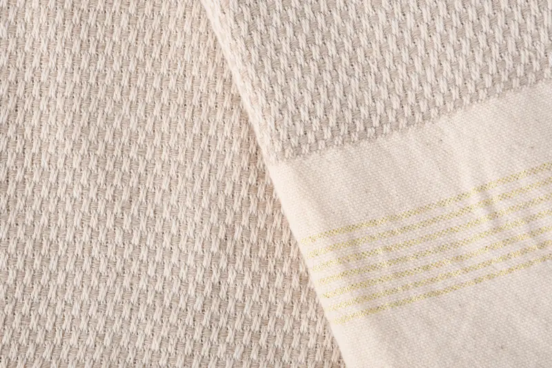 Sand-resistant towel, Extra large Turkish bath towel, 68x40 Cotton Striped Towel, Bridesmaid Favors, Bridesmaid Gifts, Bachelorette Party Gift - 6