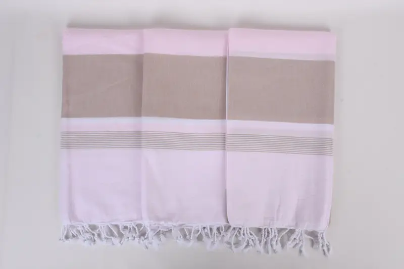 Soft and absorbent Turkish towel, 68x40 Cotton Striped Towel, Lightweight towel, Sand-resistant towel, Memorial Gift, Bridesmaid Towel, Thin towel - 7
