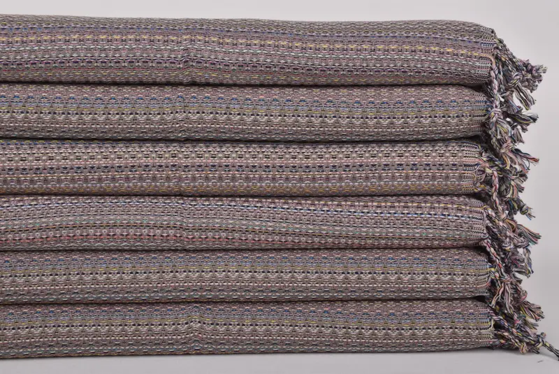 38x18 Toalla de diamantes colorido de algodón, toalla de mano turca, regalos personalizados, cajas de regalo Toallas de cocina, toalla de toalla turca, toalla navideña - 2
