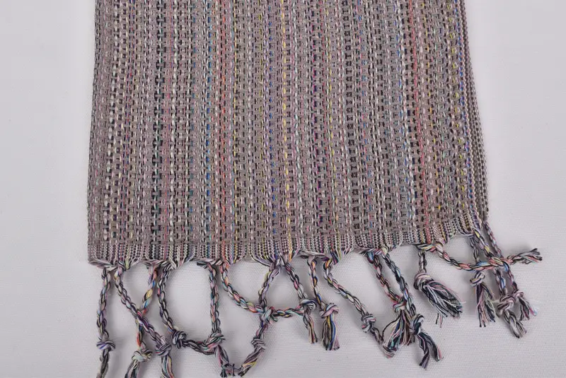38x18 Toalla de diamantes colorido de algodón, toalla de mano turca, regalos personalizados, cajas de regalo Toallas de cocina, toalla de toalla turca, toalla navideña - 3