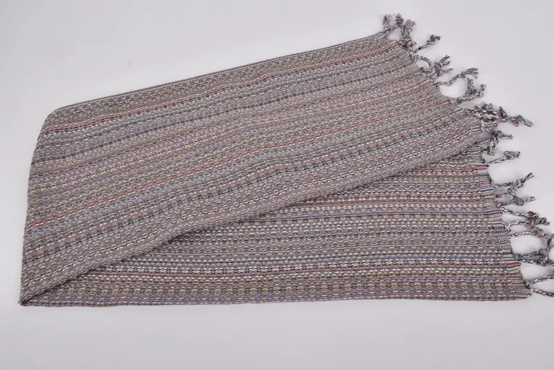 38x18 Toalla de diamantes colorido de algodón, toalla de mano turca, regalos personalizados, cajas de regalo Toallas de cocina, toalla de toalla turca, toalla navideña - 4