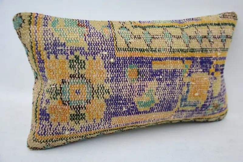 12x20 Beige Pillow, Antique Pillows, Handmade Cushion Case, Outdoor Patio Pillow, Bright Pillow Cover, Turkish Pillow, Pillow, Pillow for Sofa - 2