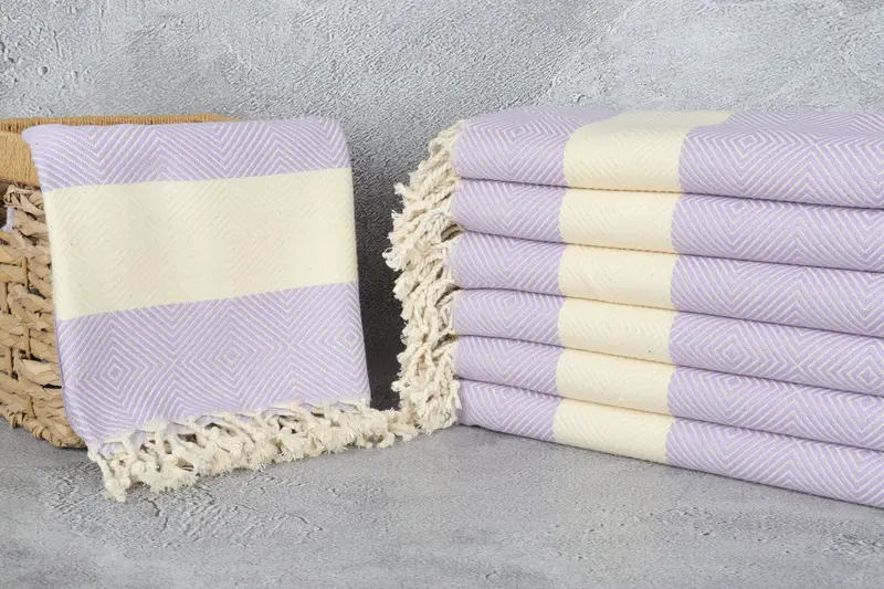 Custom Wedding Gift, Bachelorette Party Favor, 80x40 Cotton Diamond Towel, Bridesmaid Gift Towel, Personalized Home Gift Wedding, Beach Towel Bulk - 3