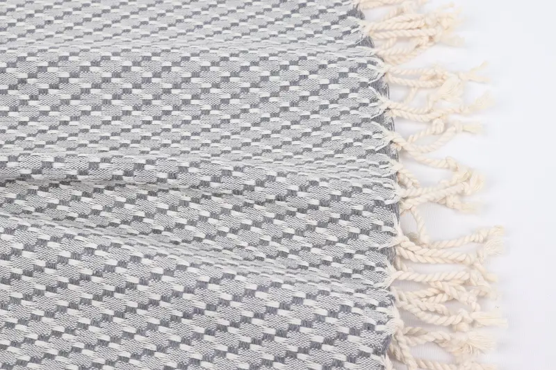 Best Wedding Gift, Bridal Party Gifts, 68x40 Cotton Geometric Towel, Travel Towel, Spa Towel, Embroidered Towel, Gift For Him, Personalized Towel - 8