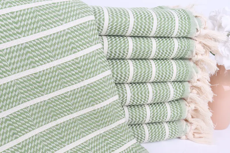 Monogrammed Turkish Towel, Birthday Gift, Quick-dry towel, 70x40 Cotton Striped Towel, Home Decor Gifts, Bachelorette Party Gifts Bridesmaids - 1
