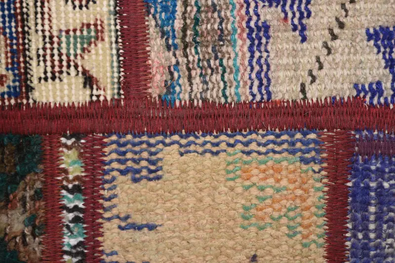 Gift Pillow, Ethnical Kilim Rug Pillow, Cushion, Vintage Pillow, 16x16 Blue Cushion Cover, Handmade Rug Seat Pillow Case, Luxury Cushion Cover - 3