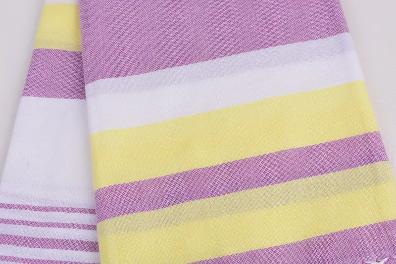Monogram Towels, Bachelorette Favors Beach, Bride Gift, Summer Gift, Travel Towel, Home Decor Gifts, 70x40 Cotton Striped Towel, Luxury towel - 4