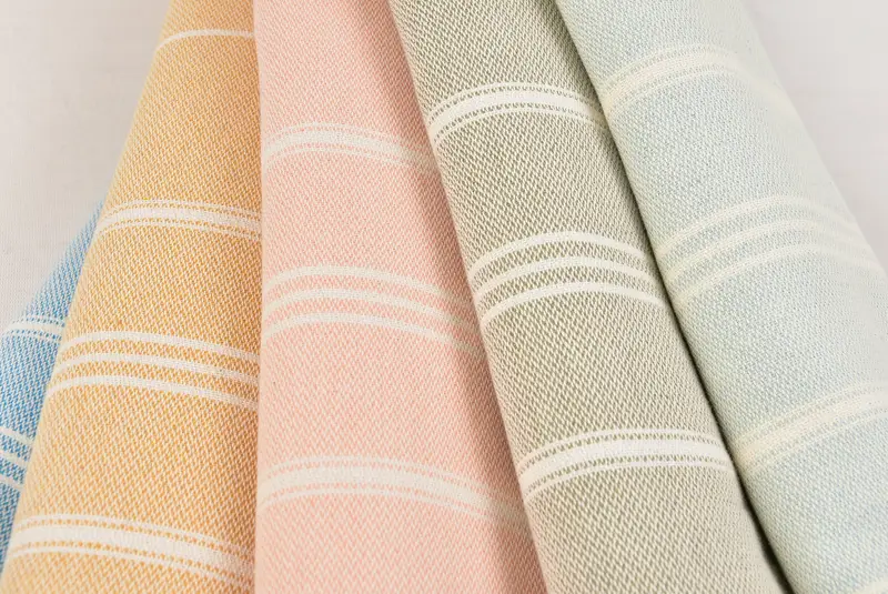 Personalized Dish Towel, Personalized Kitchen Towel, 36x24 Cotton Striped Towel, Wedding Gift For Bride, Small Bath Towels, Beach Wedding Favor - 5