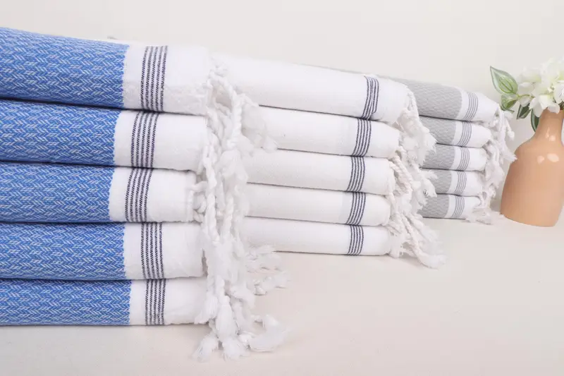 House Warming Gift, Wedding Gift, Wedding Favors, 36x18 Cotton Chevron Towel, Monogrammed Hand Towel, Halloween Bachelorette Party Favors, Gym Towel - 2