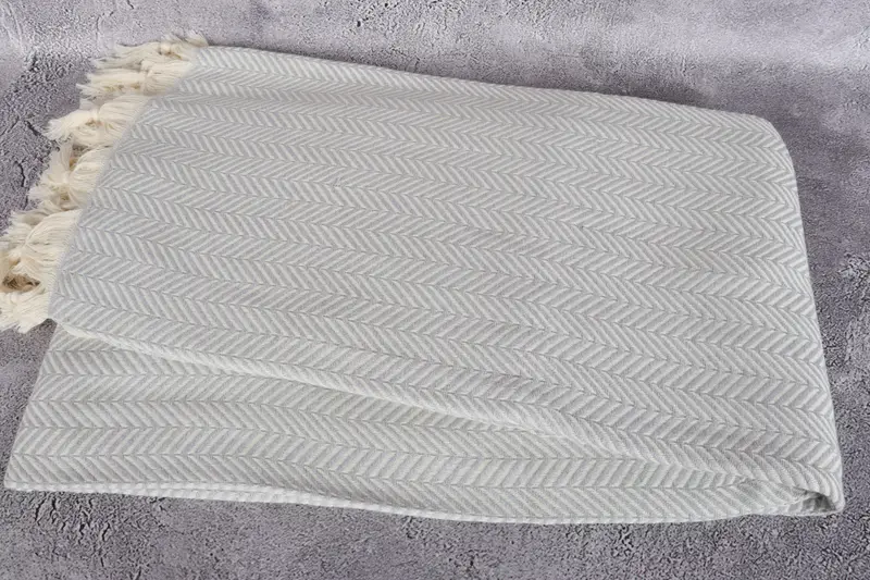 Decorative Blanket, Turkish Towel Beach Blanket, Personalized Blanket, 92x76 Cotton Chevron Towel, Bridesmaid Gifts, Merry Christmas Gifts - 11