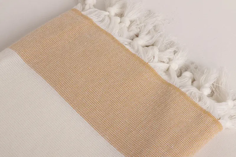 Spa Gift Towel, Turkish Bath Towel Set, House Warming Gift, Thin towel, 68x36 Cotton Striped Terry Towel, Sand-free towel, Custom Wedding Gifts - 6