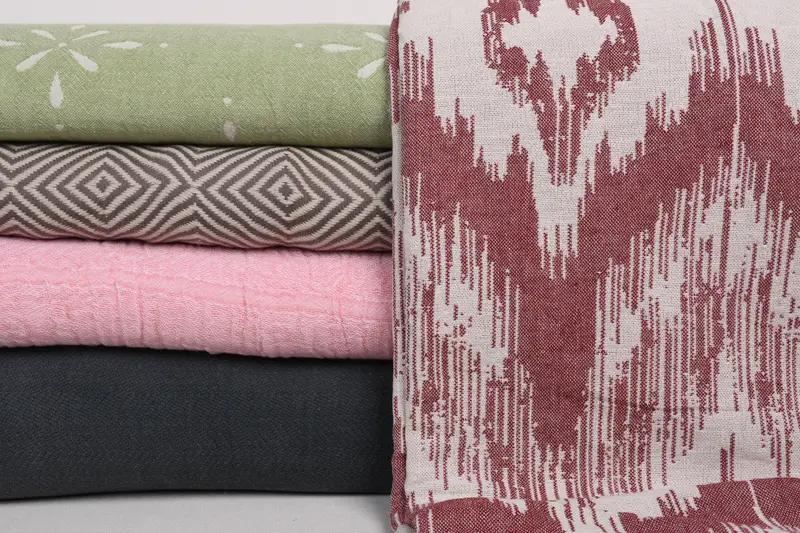 80x60 Cotton Set of 5 Towel, Organic Throw, Personalized Blanket, Bachelorette Party Gifts For Bride, Bedspread, Couch Cover, Throw Blanket - 2