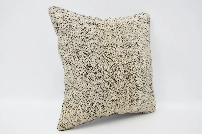 Shabby Chic Pillow, Outdoor Patio Pillow Case, 16x16 Beige Pillow Cover, Pillow for Couch, Throw Kilim Pillow, Gift Pillow, Pillow - 3