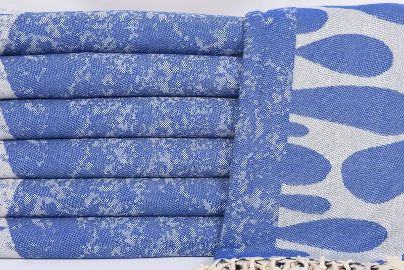 Quick-dry towel, Bridesmaid Favors, Turkish bath towel, 70x40 Cotton Turtle Design Towel, Lightweight Turkish towel, Embroidered Beach Towel - 3