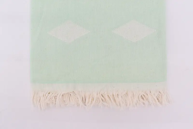Yoga Towel, Bridesmaid Gift Towel, Handmade Turkish hammam towel, Bride Gift, Home Decor Gifts, Custom Wedding Gift, 70x40 Cotton Geometric Towel - 5